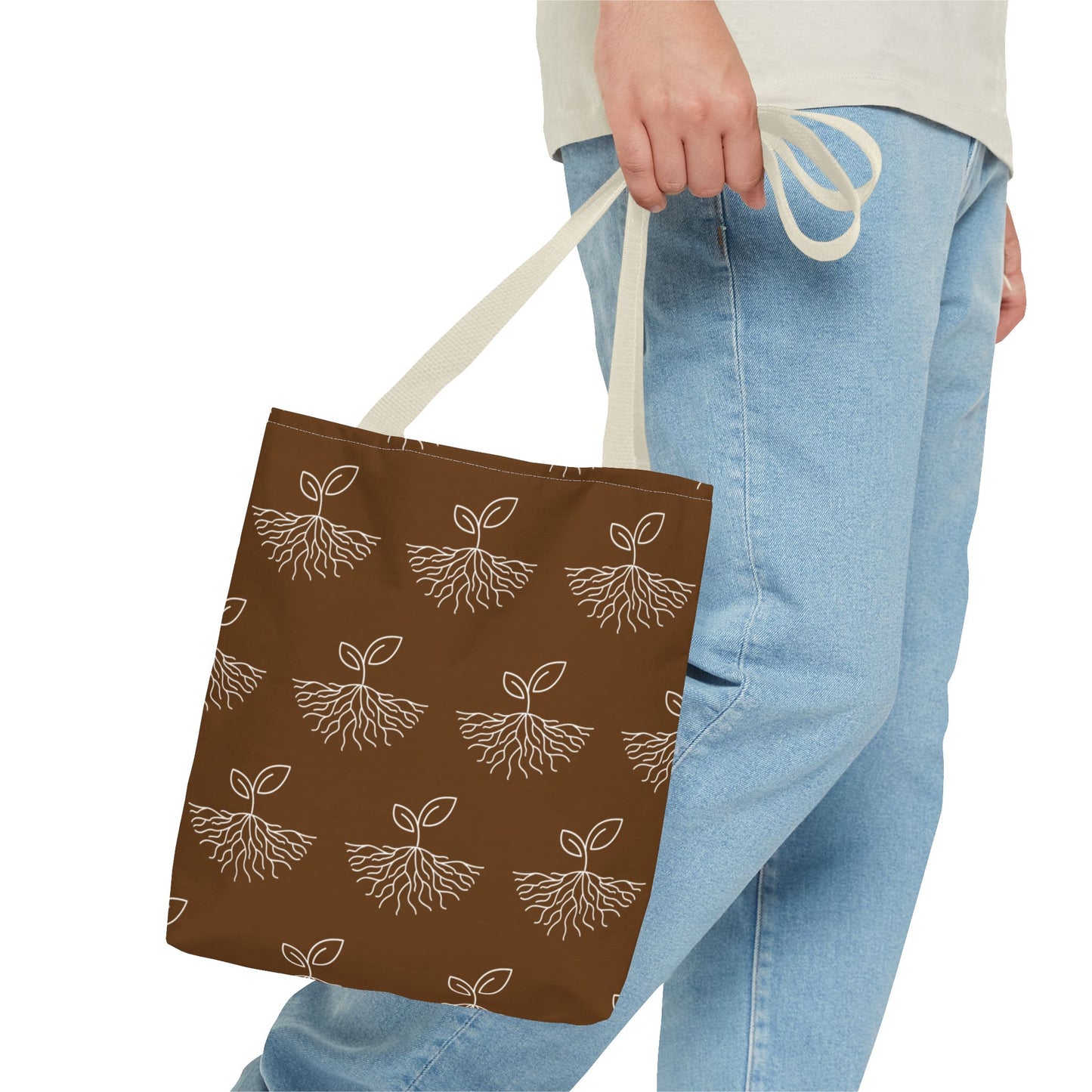 Rooted & Redeemed Pattern Tote – Earth Collection