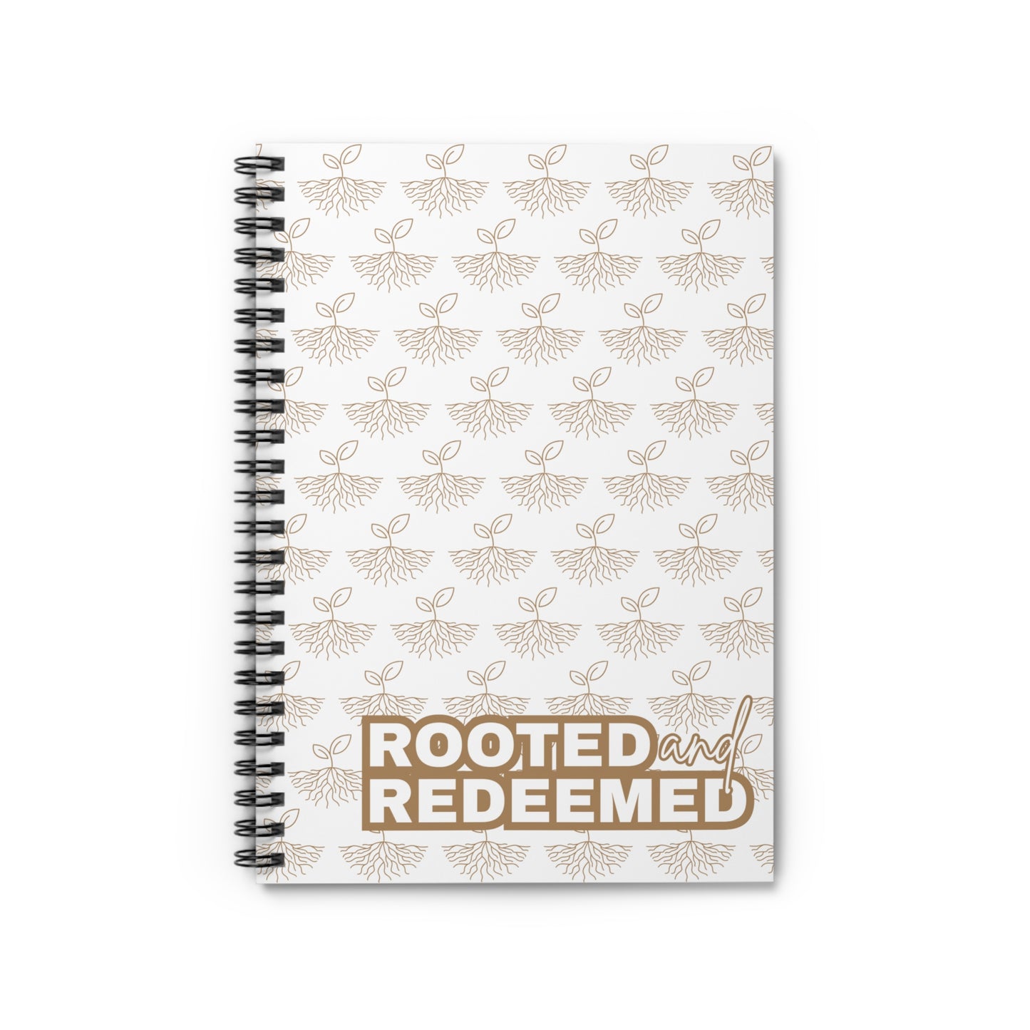 Rooted & Redeemed Spiral Journal – Pattern Edition