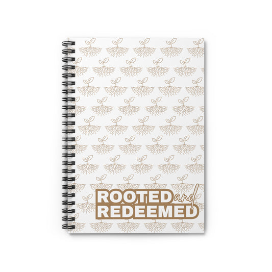 Rooted & Redeemed Spiral Journal – Pattern Edition