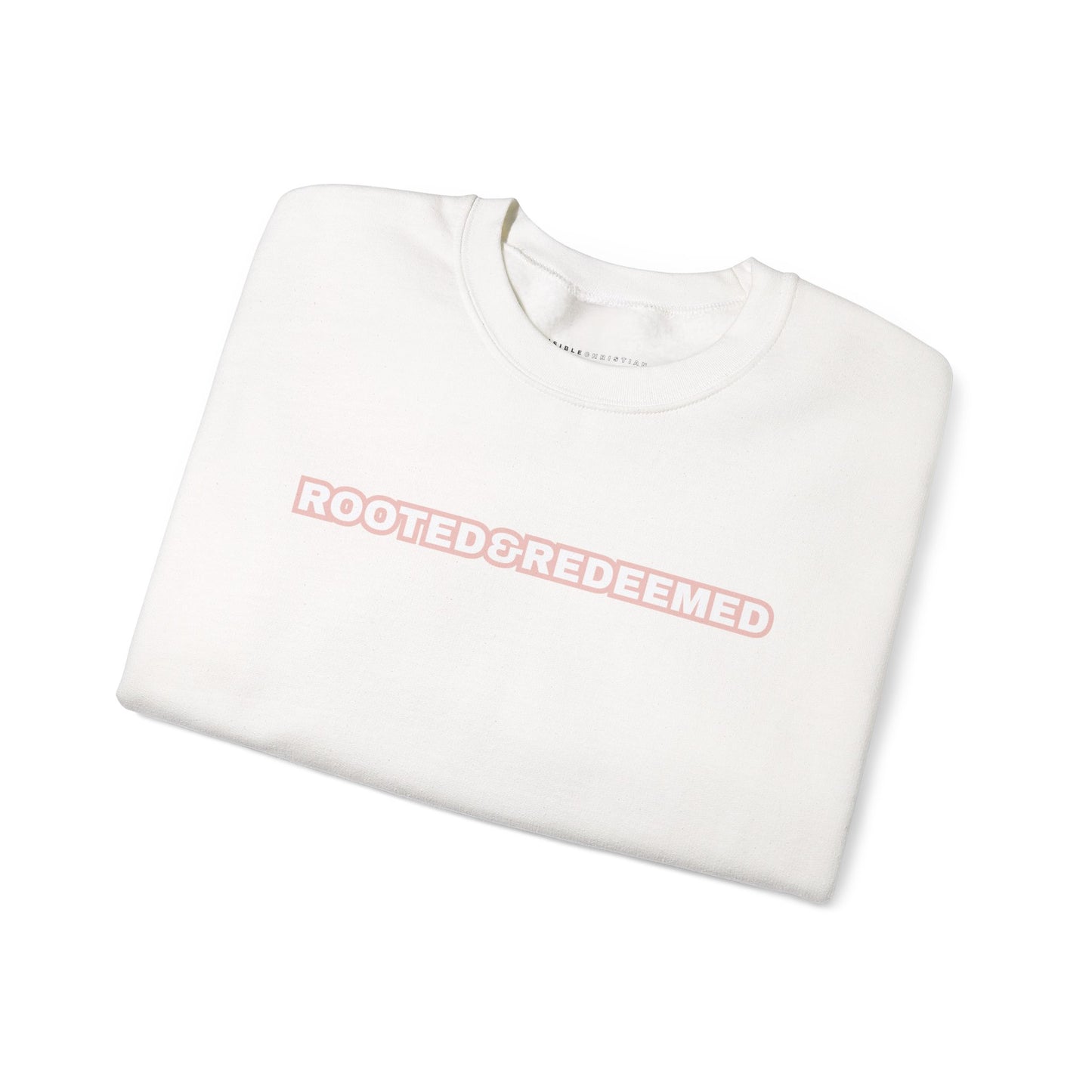 Rooted & Redeemed Unisex Sweatshirt, Comfortable Crewneck