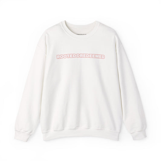 Rooted & Redeemed Unisex Sweatshirt, Comfortable Crewneck