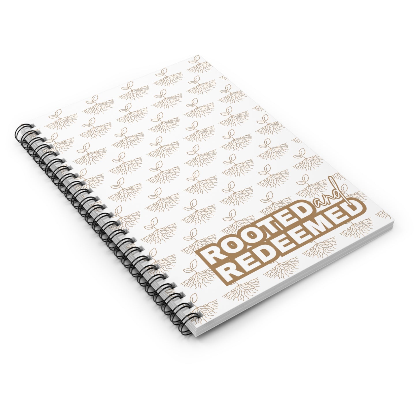 Rooted & Redeemed Spiral Journal – Pattern Edition
