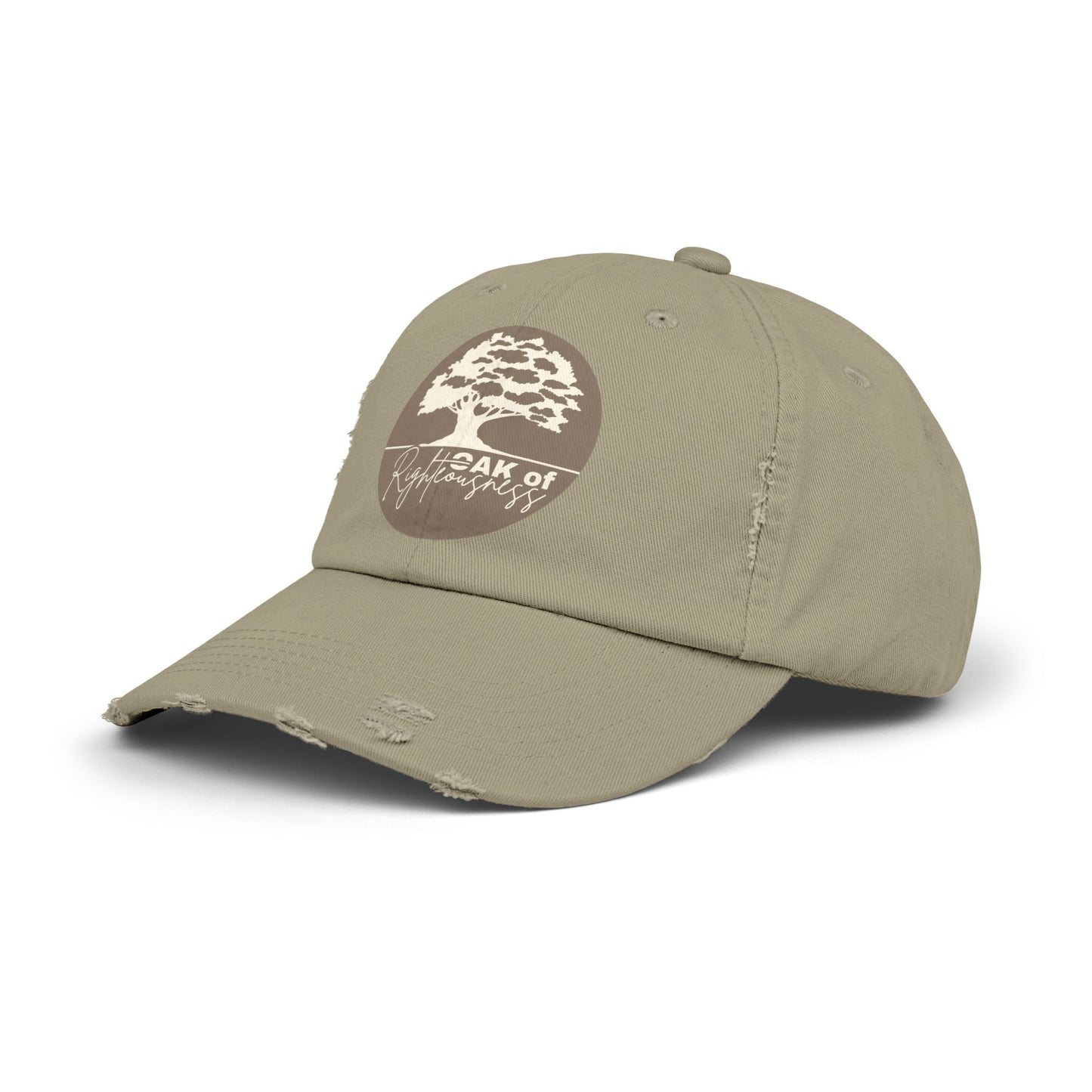 Oak of Righteousness Distressed Cap – Isaiah 61:3 Inspired