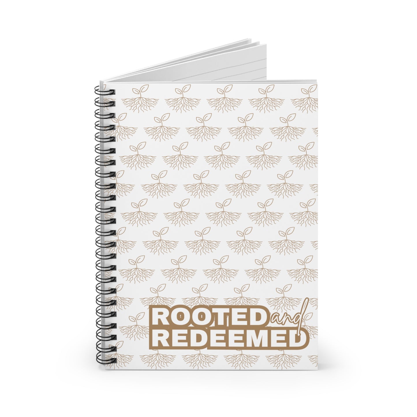 Rooted & Redeemed Spiral Journal – Pattern Edition
