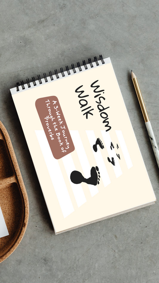 Wisdom Walk | 3-Week Proverbs Devotional Journal (teen addition)