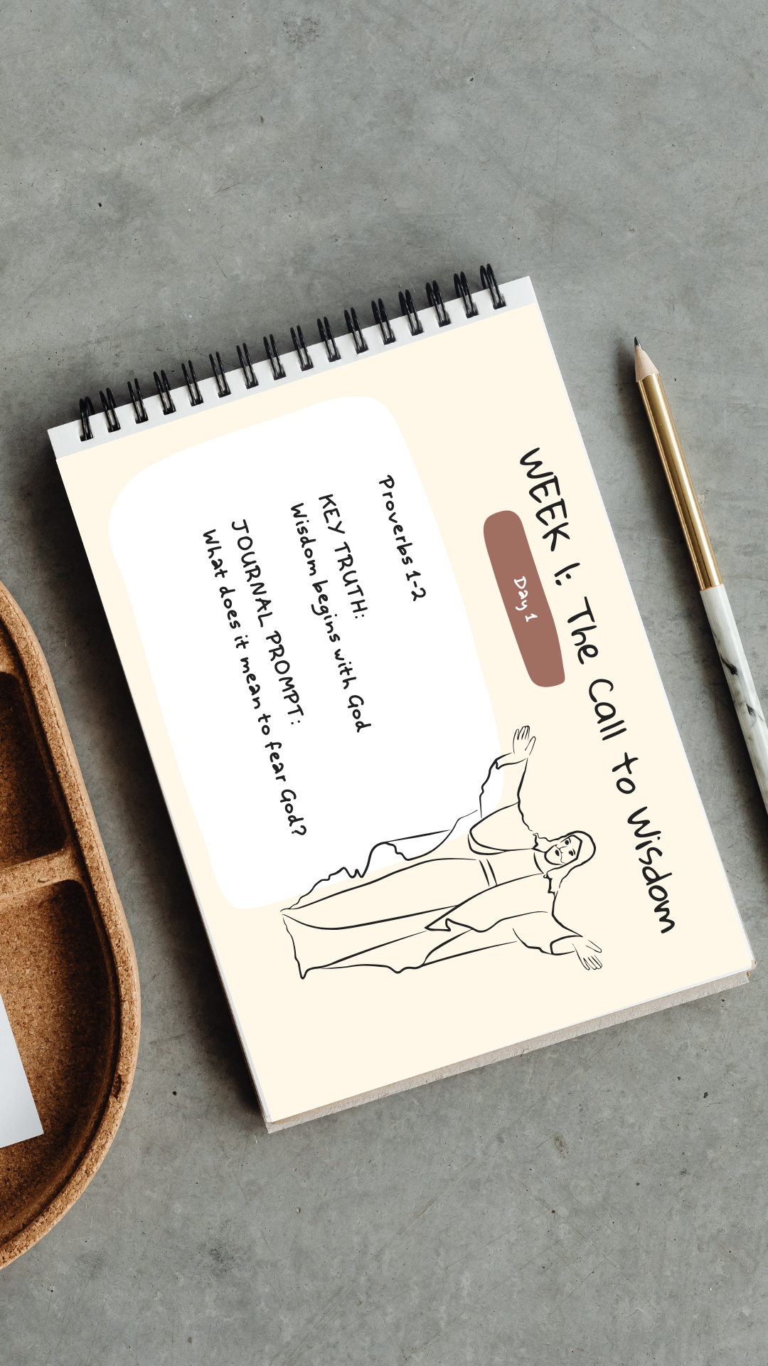 Wisdom Walk | 3-Week Proverbs Devotional Journal (teen addition)