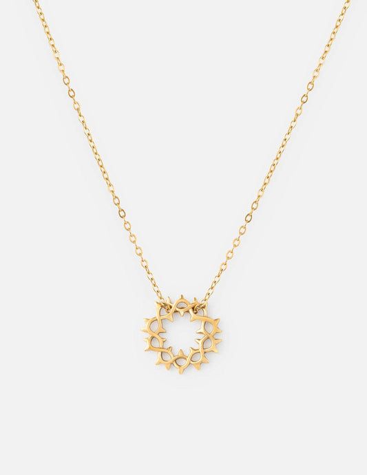 Crown of Thorns Link Necklace