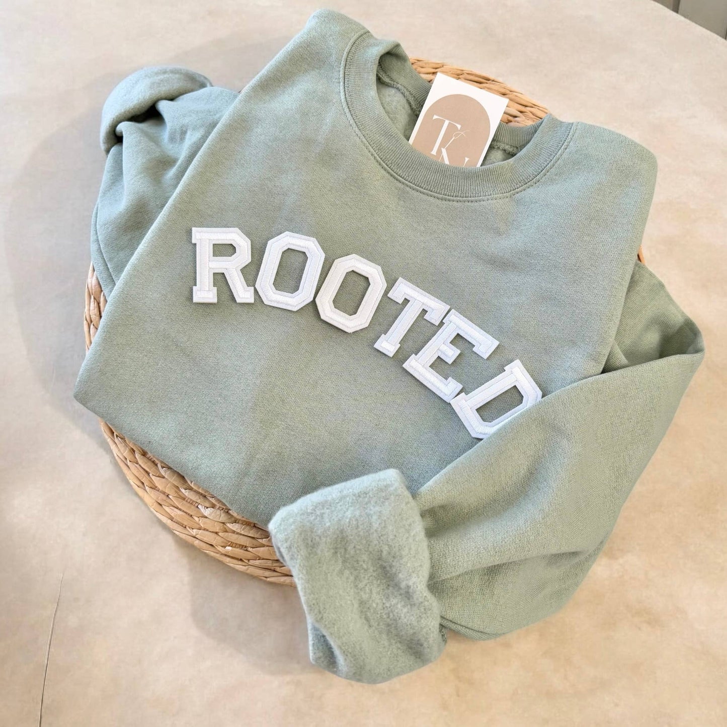 PRE-ORDER Rooted in Christ Sweatshirt, Christian Sweaters