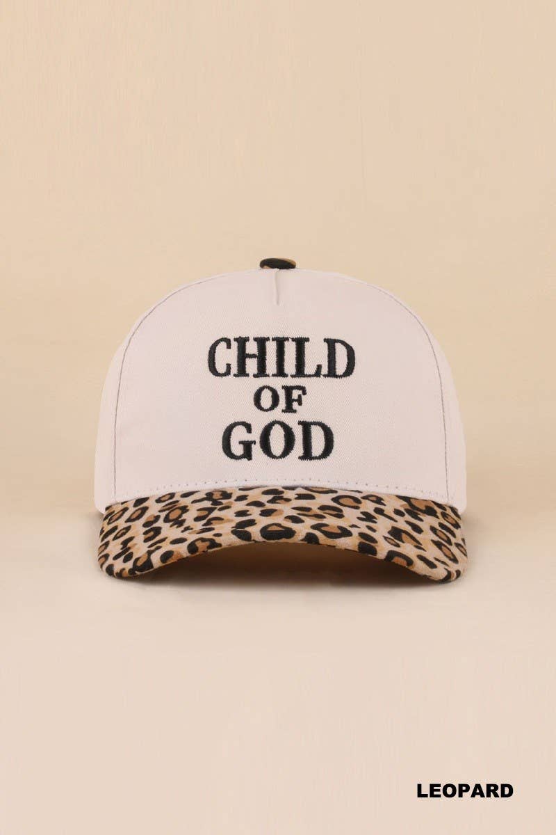 Child Of God Two Tone Cotton Hat