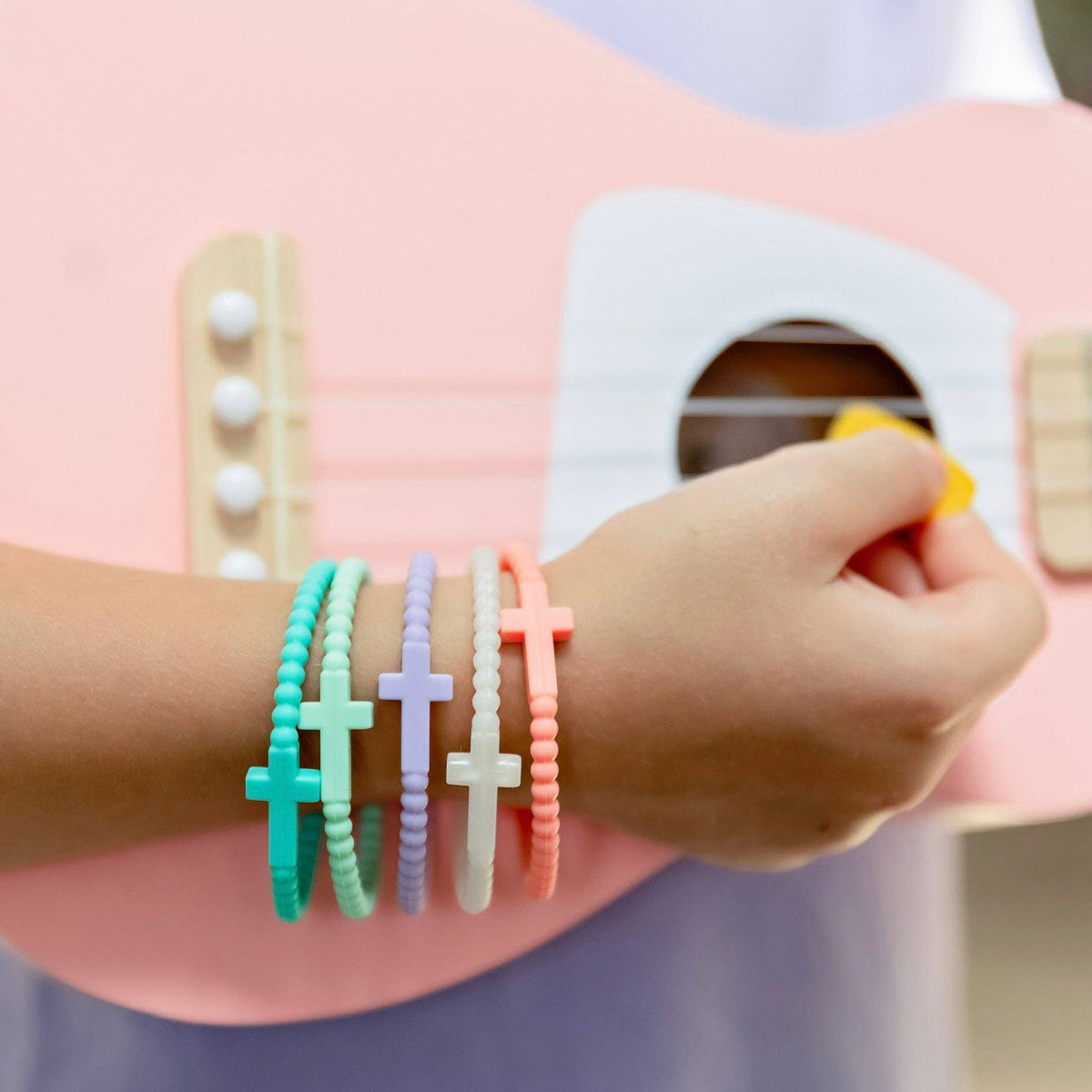 Cross Silicone Bracelets
