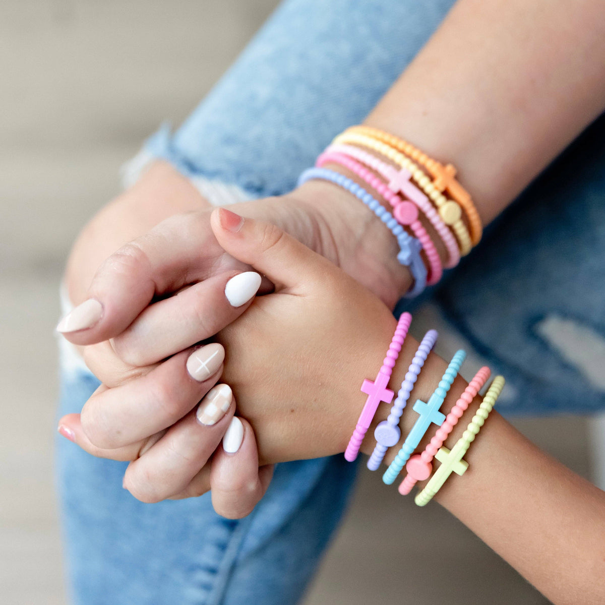 Cross Silicone Bracelets