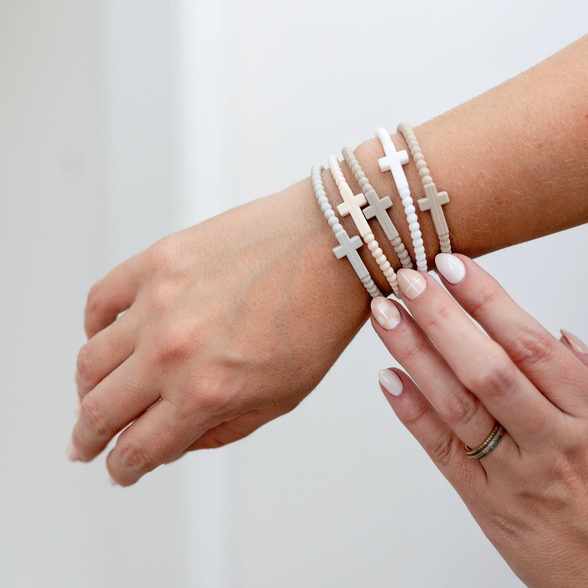 Cross Silicone Bracelets